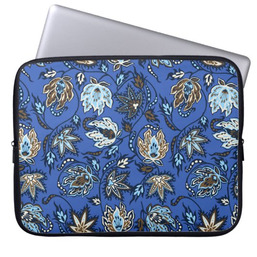 Protea Batik Tropical Neoprene Wetsuit Laptopschutzhülle (Vorderseite)