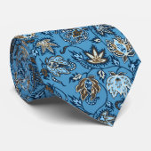 Protea-Batik-tropische Druck-Krawatten Krawatte (Gerollt)