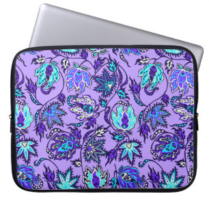 Protea-Batik-tropischer NeoprenWetsuit Laptopschutzhülle