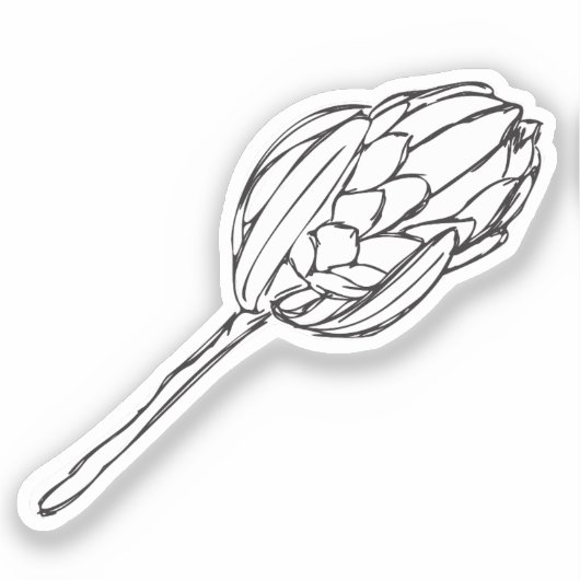 Protea Black & White Custom Cutting Aufkleber V (Vorderseite)