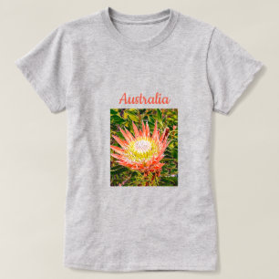 Protea Blume Australischer Reisedruck T-Shirt