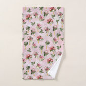 Protea Blume Bouquets mit Salbei-Blätter Badhandtuch Set (Handtuch)