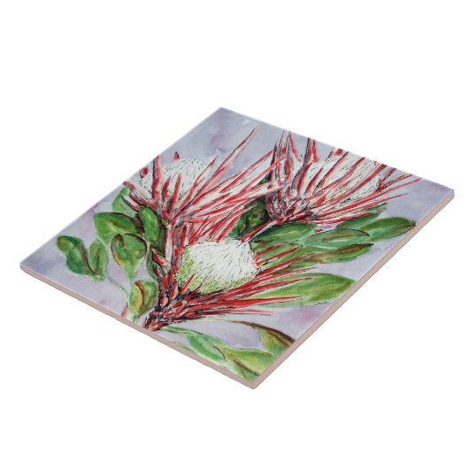 Protea-Blume Fliese (Seite)