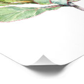 Protea-Blume Fotodruck (Ecke)