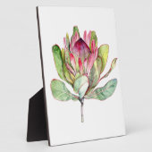 Protea-Blume Fotoplatte (Seite)