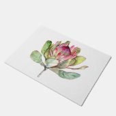 Protea-Blume Fußmatte (Schrägansicht)