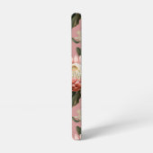 Protea Blume Fynbos Pink White Green Phone Case Samsung Galaxy Hülle (Linke Seite)