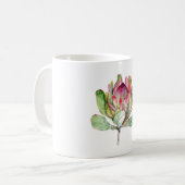 Protea-Blume Kaffeetasse (Vorderseite Links)