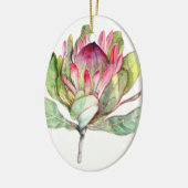 Protea-Blume Keramikornament (Links)