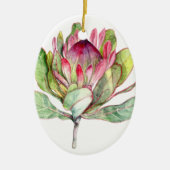 Protea-Blume Keramikornament (Vorne)