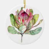 Protea-Blume Keramikornament (Vorne)