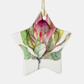 Protea-Blume Keramikornament (Rechts)