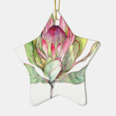 Protea-Blume Keramikornament (Links)