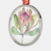 Protea-Blume Ornament Aus Metall (Links)
