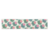 Protea Blume Pattern Kurzer Tischläufer (Horizontal)