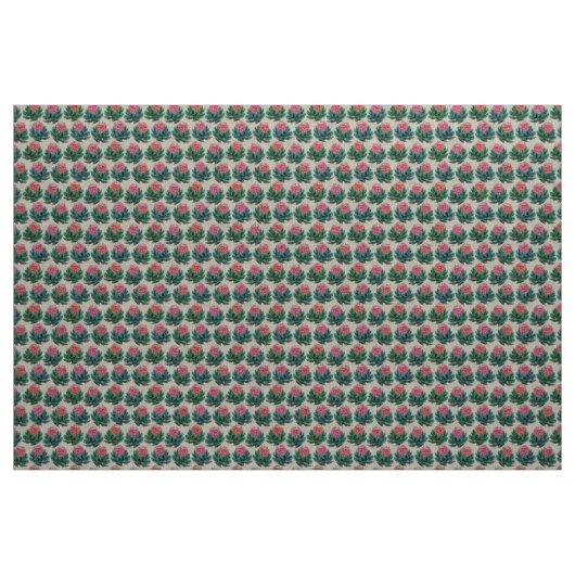 Protea Blume Pattern Stoff (Yard (91,4 cm))