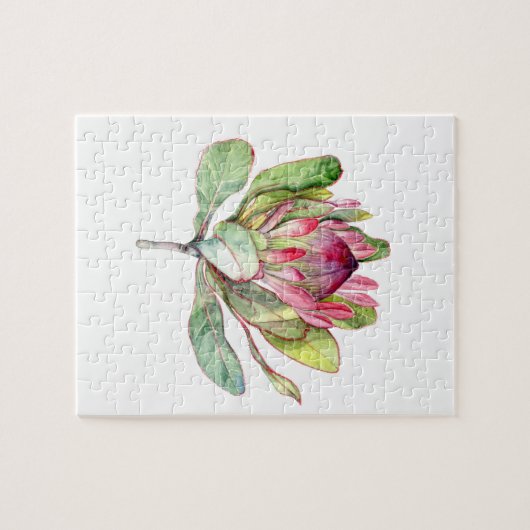 Protea-Blume Puzzle (Horizontal)