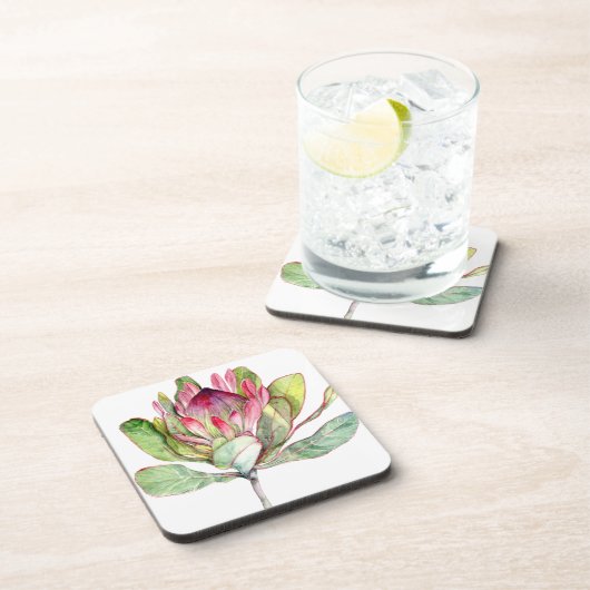 Protea-Blume Untersetzer (Rechte Seite)