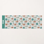 Protea Blume Wüste Blumenname Pattern Yoga Mat Yogamatte (Vorderseite (Horizontal))