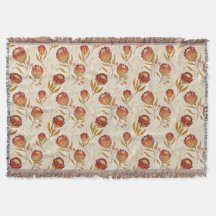 Protea Blume Wüste Blumenrosa Muster