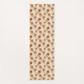 Protea Blume Wüste Blumenrosa Muster Yogamatte (Vorderseite)