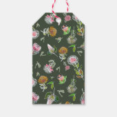 Protea Botanische Blume - Geschenktasten Geschenkanhänger (Vorderseite)