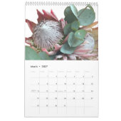 Protea Bouquet Calendar Kalender (Mär 2027)