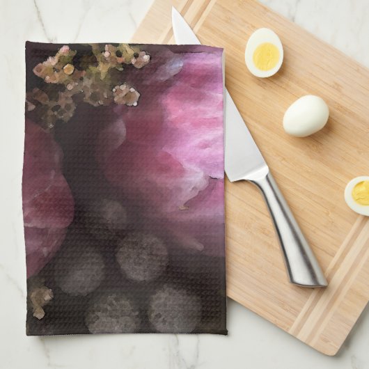 Protea Bouquet Geschirrtuch (Viertel Falte)