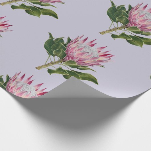 Protea Cadeaupapier Geschenkpapier (Ecke)