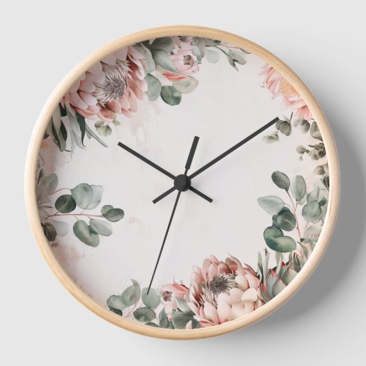 Protea Design Wall Clock Uhr (Vorderseite)