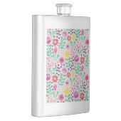 Protea Floral Block Print Milleflex Lichter Flachmann (Rechts)