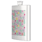 Protea Floral Block Print Milleflex Lichter Flachmann (Links)