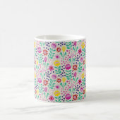 Protea Floral Block Print Milleflex Lichter Kaffeetasse (Mittel)