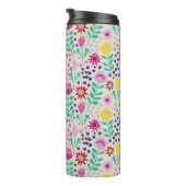 Protea Floral Block Print Milleflex Lichter Thermosbecher (Nach rechts gedreht)