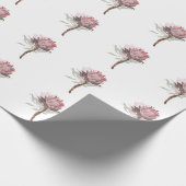protea flowers geschenkpapier (Ecke)