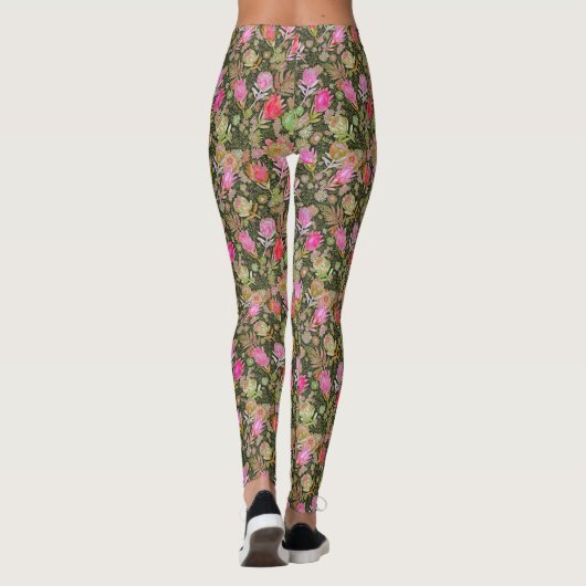 Protea Garden Leggings (Rückseite)