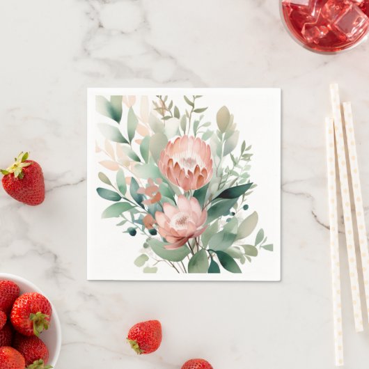 Protea Napkins Serviette (Beispiel)
