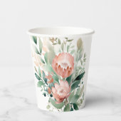 Protea Paper Cups Pappbecher (Rückseite)