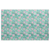 PROTEA-PARADIES tropisches BlumenAquarell Stoff (Yard (91,4 cm))