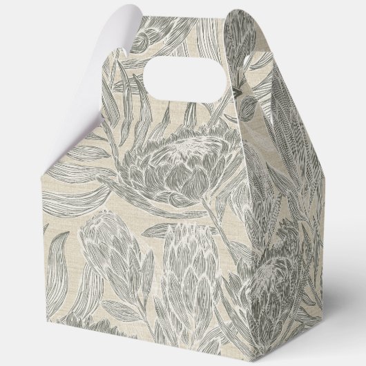 Protea Paradise 1 Geschenkschachtel (Rückseite)