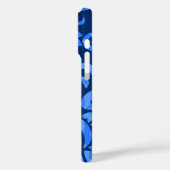 Protea Pareau Hawaiian Tropical Floral Blue Case-Mate iPhone Hülle (Rückseite / Links)