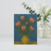 Protea Postkarte (Stehend Vorderseite)