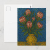 Protea Postkarte (Vorne/Hinten)