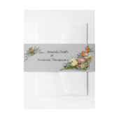 Protea - Strelitzia Blume Envelope Band (Vorderseite Beispiel)