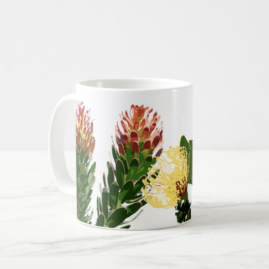 Protea-Tasse Kaffeetasse (Vorderseite Links)