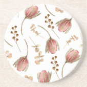 Protea und Pod Getränkeuntersetzer (Vorne)