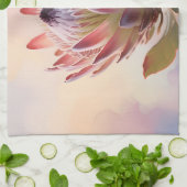 Proteas-Blumen-Aquarell-Traum Geschirrtuch (Gefaltet)