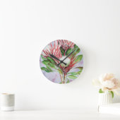 Proteas Runde Wanduhr (Zuhause)