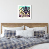 PROTEÇÃO AOS TRÊS PODERES - impressão em tela Leinwanddruck (Insitu (Schlafzimmer))