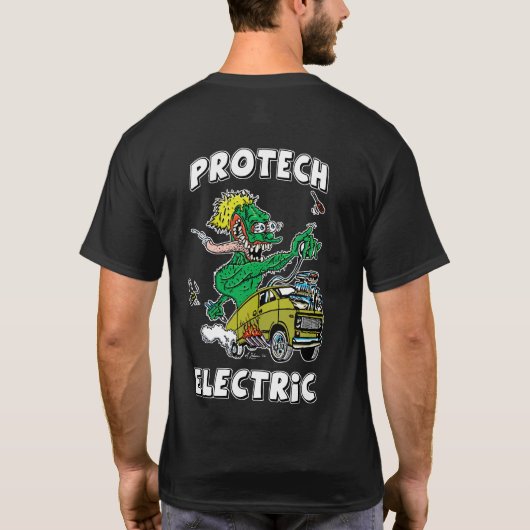 PROTECH ELEKTRISCH T-Shirt (Rückseite)